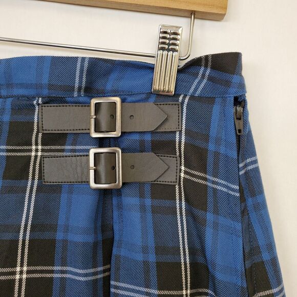 Hot Topic Skirt Womens S Catholic School Girl Rockabilly Goth Pleated Plaid Kilt - Picture 2 of 9